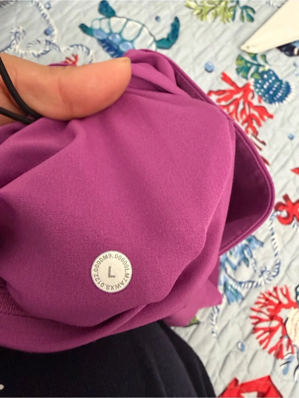 Lululemon Active Drawstring Shorts - Purple color Men’s size Large lined shorts